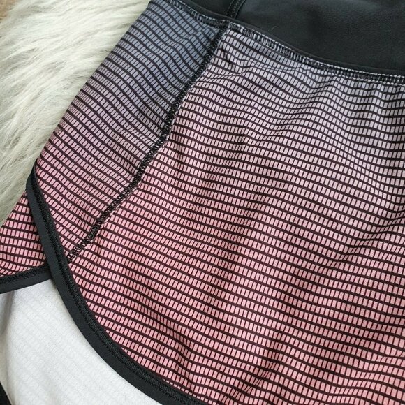 Used lululemon Speed Shorts Red Black Ombre Water H2O Black Size 10? - Picture 4 of 7